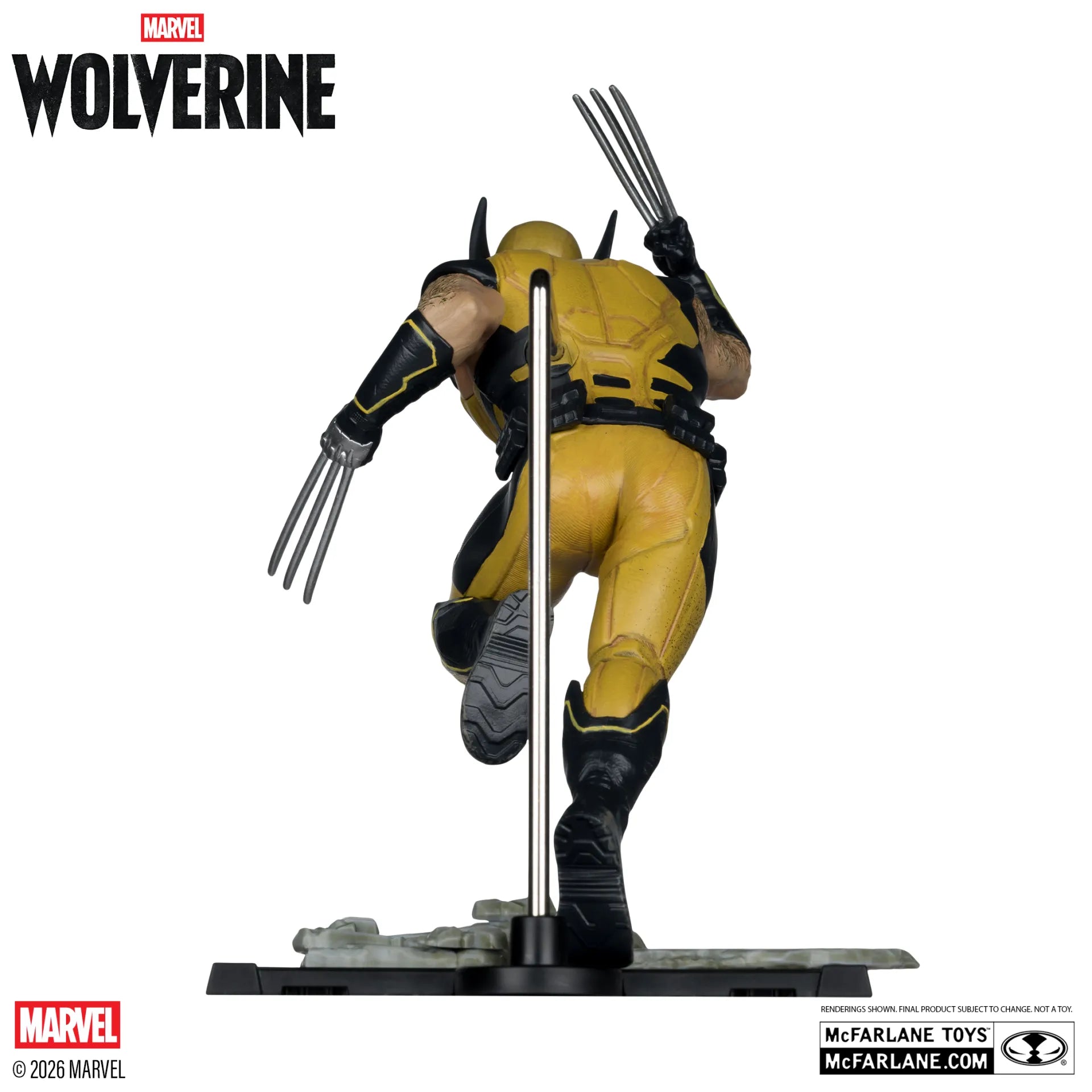 MARVEL GAMES COLLECTION 1:10 WOLVERINE THE GAME Figura