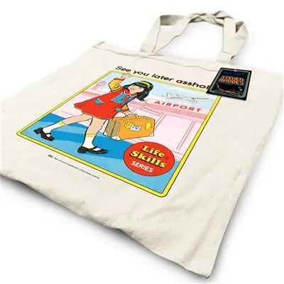 STEVEN RHODES SEE YOU LATER TOTE Bolsa