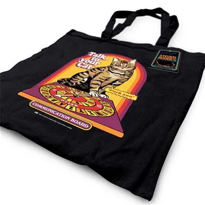STEVEN RHODES TALK TO YOUR CAT TOTE Bolsa