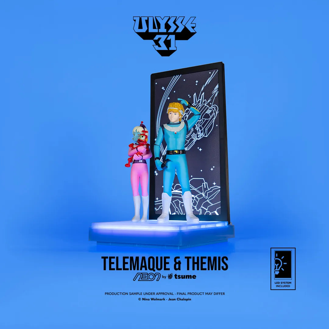 Ulysse 31 Neon Figura 1/9 Telemachus & Themis 20 cm