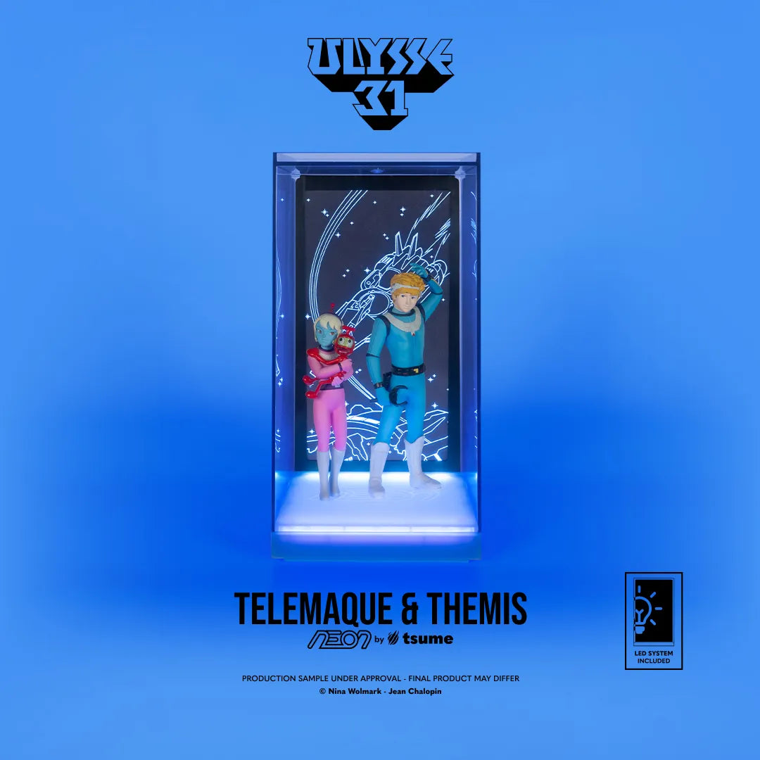 Ulysse 31 Neon Figura 1/9 Telemachus & Themis 20 cm