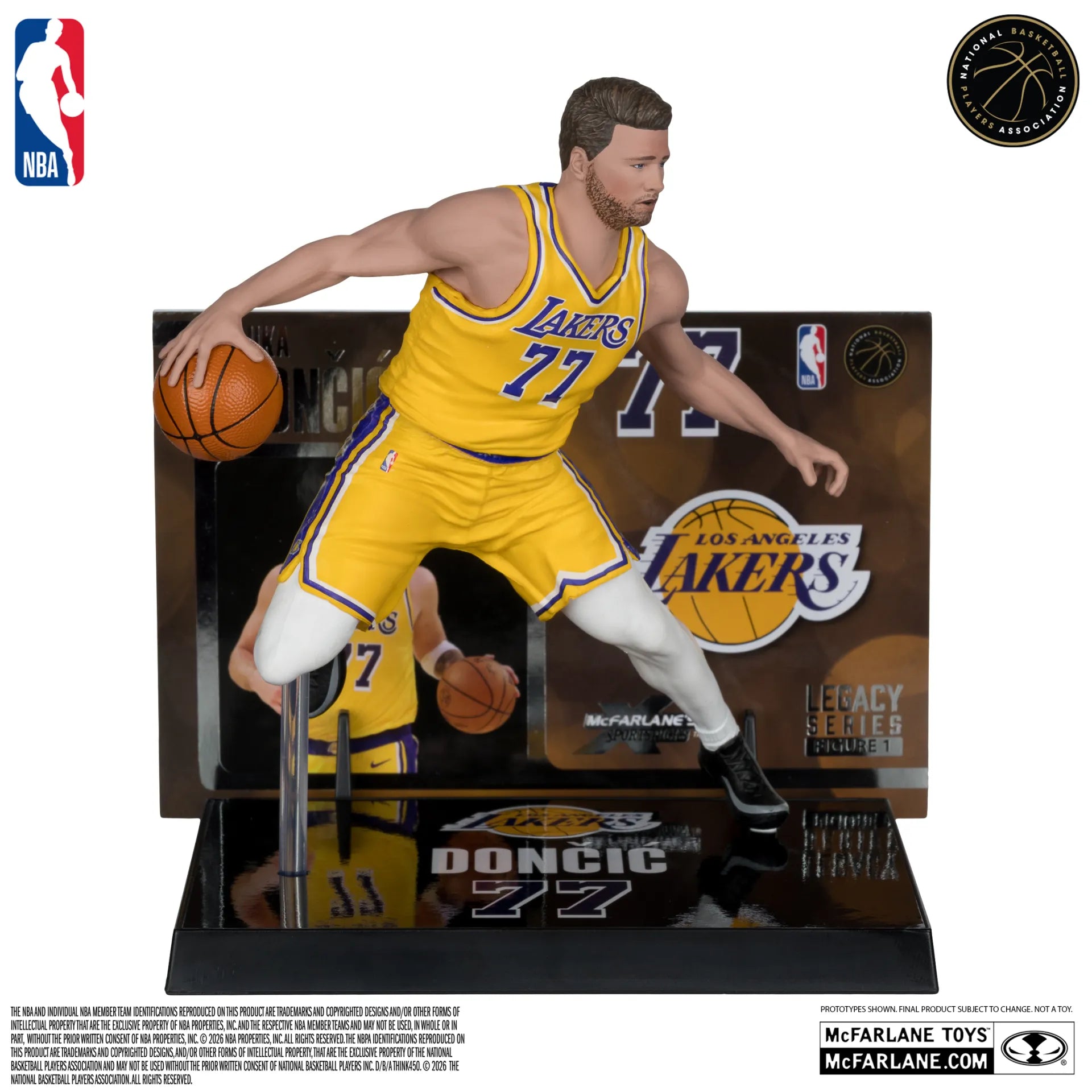 NBA  SPORTSPICKS LUKA DONCIC (LA LAKERS) POSED Figuras