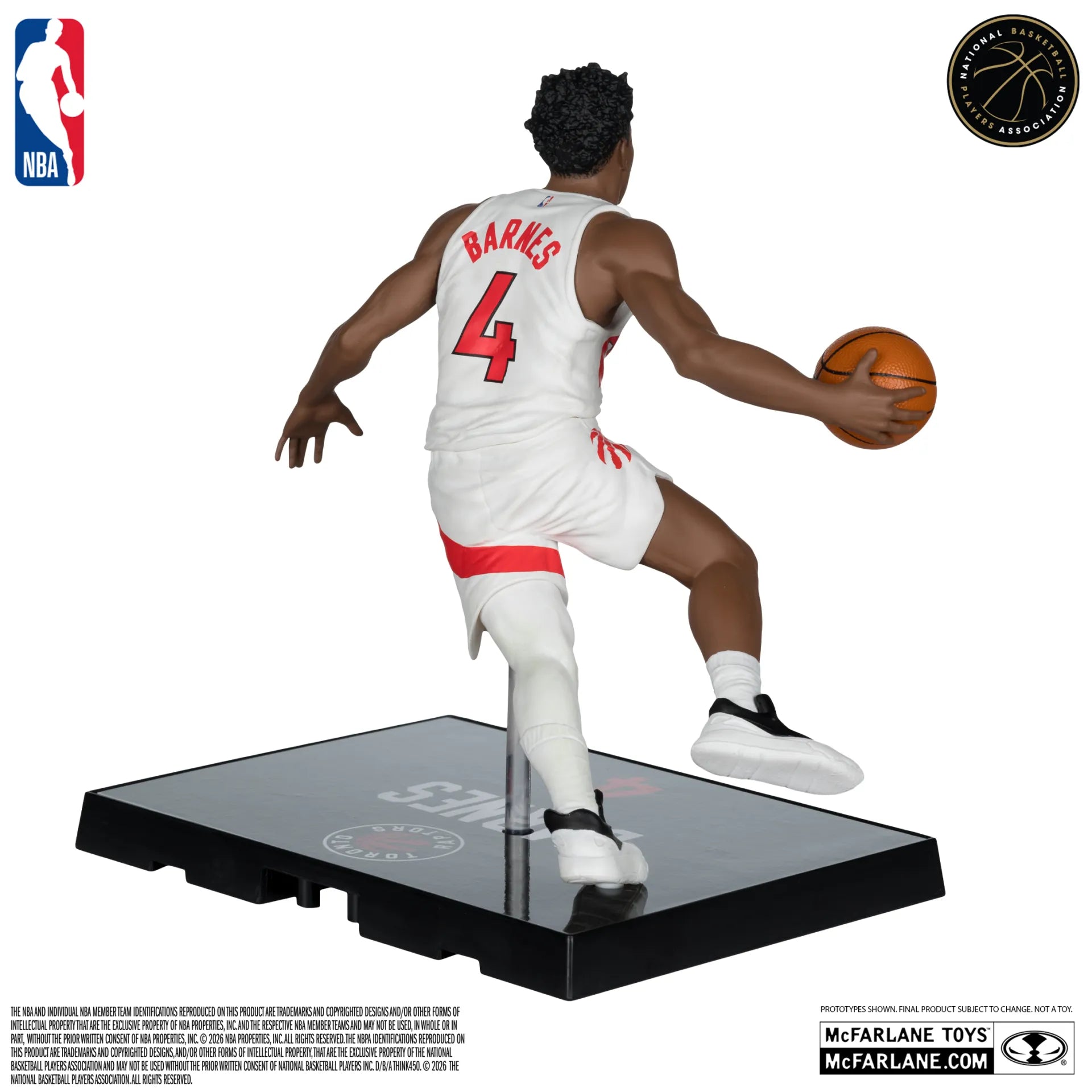 NBA SPORTSPICKS SCOTTIE BARNES (TORONTO RAPTORS) POSED Figura