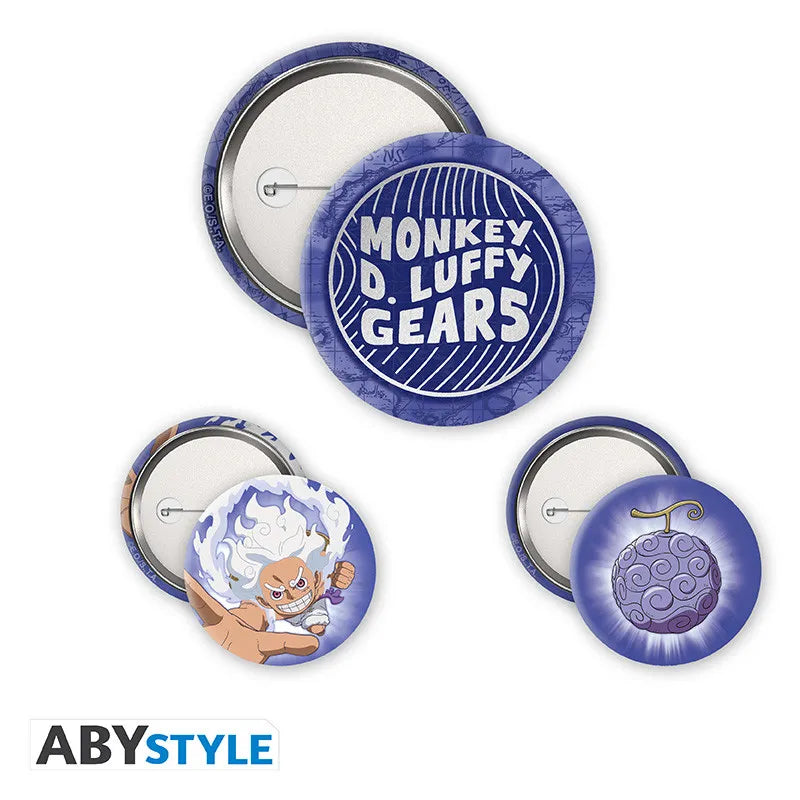 ONE PIECE LUFFY GEAR 5TH Chapa PACK