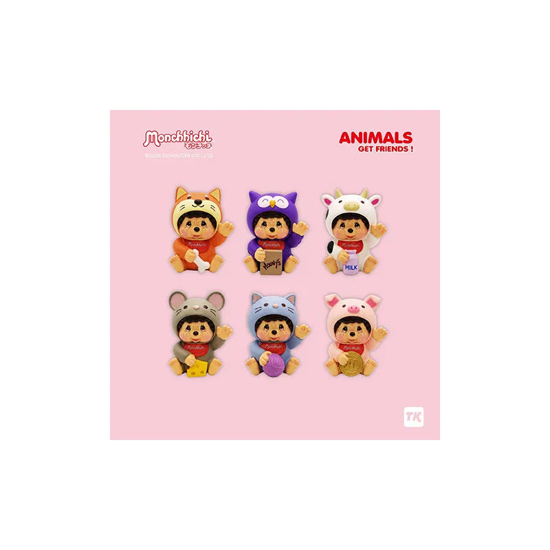 MONCHHICHI ANIMALS BLIND Caja (6)