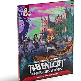DUNGEONS & DRAGONS RAVENLOFT THE HORROR WITHIN DUNGEON MASTER SCREEN ENGLISH ED Frikytopia