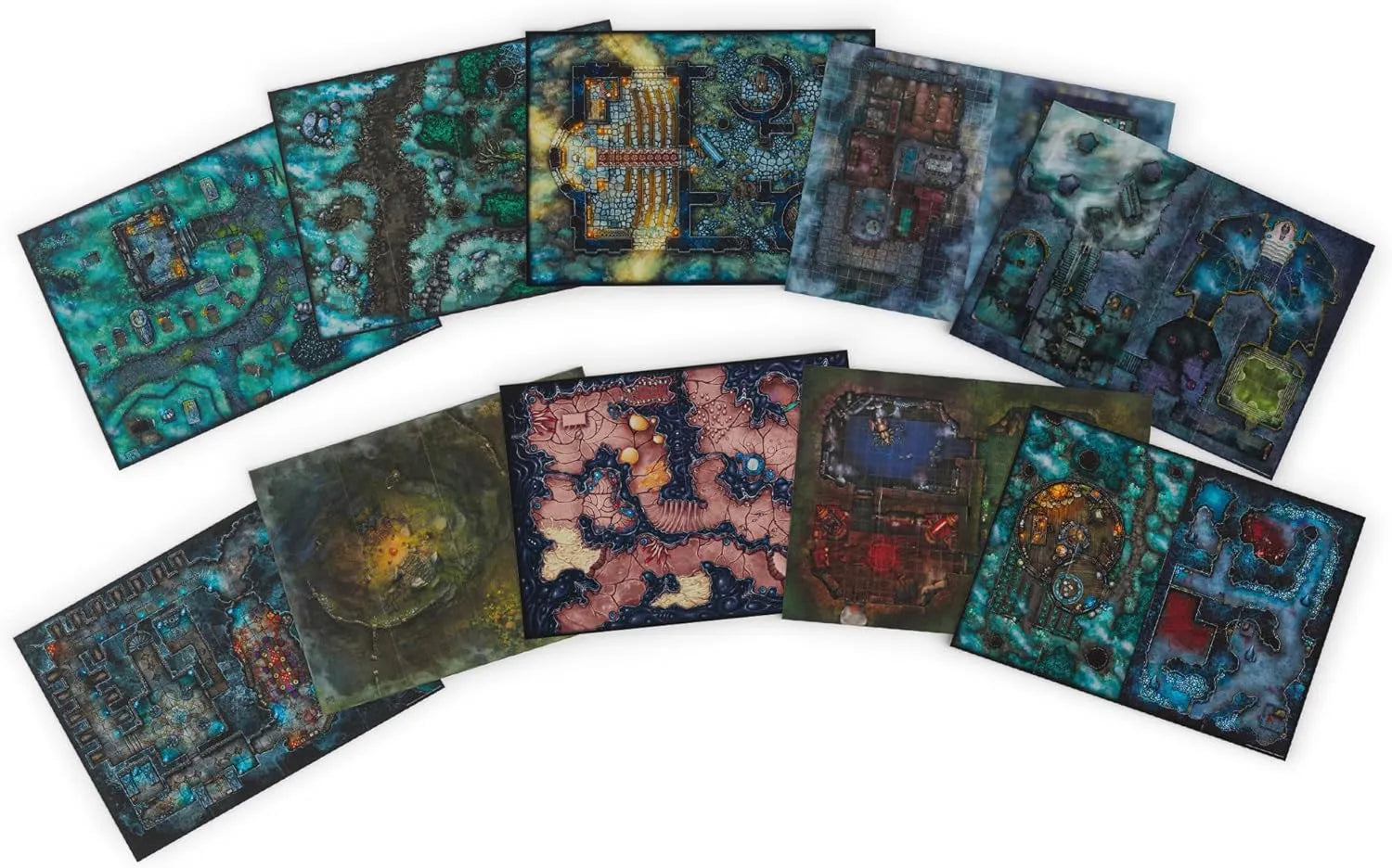 DUNGEONS & DRAGONS RAVENLOFT THE HORROR WITHIN MAP PACK ENGLISH ED