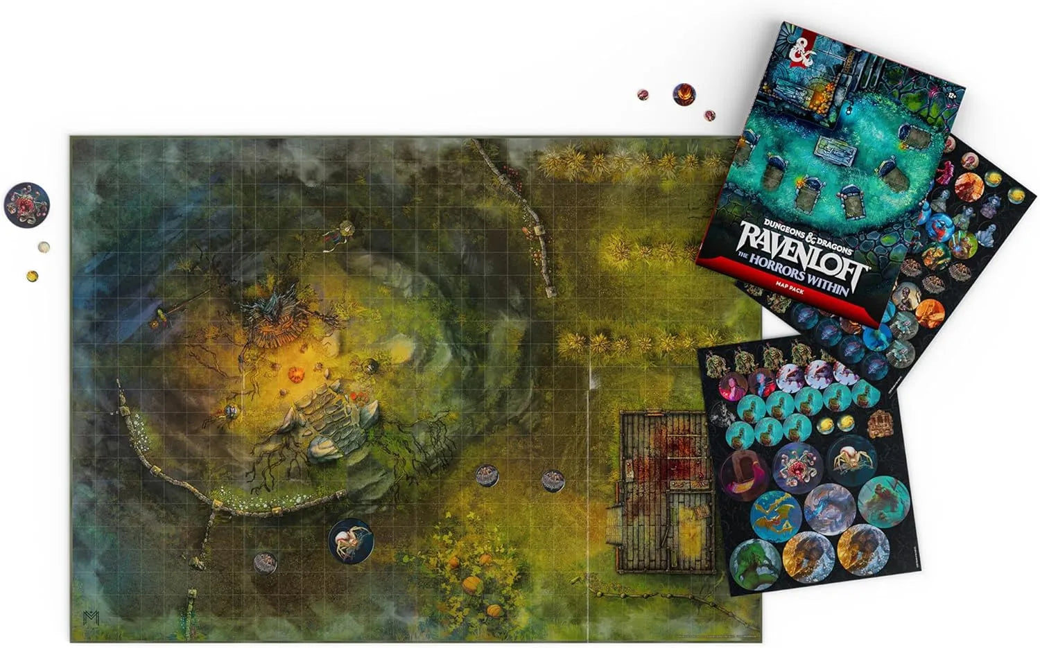 DUNGEONS & DRAGONS RAVENLOFT THE HORROR WITHIN MAP PACK ENGLISH ED