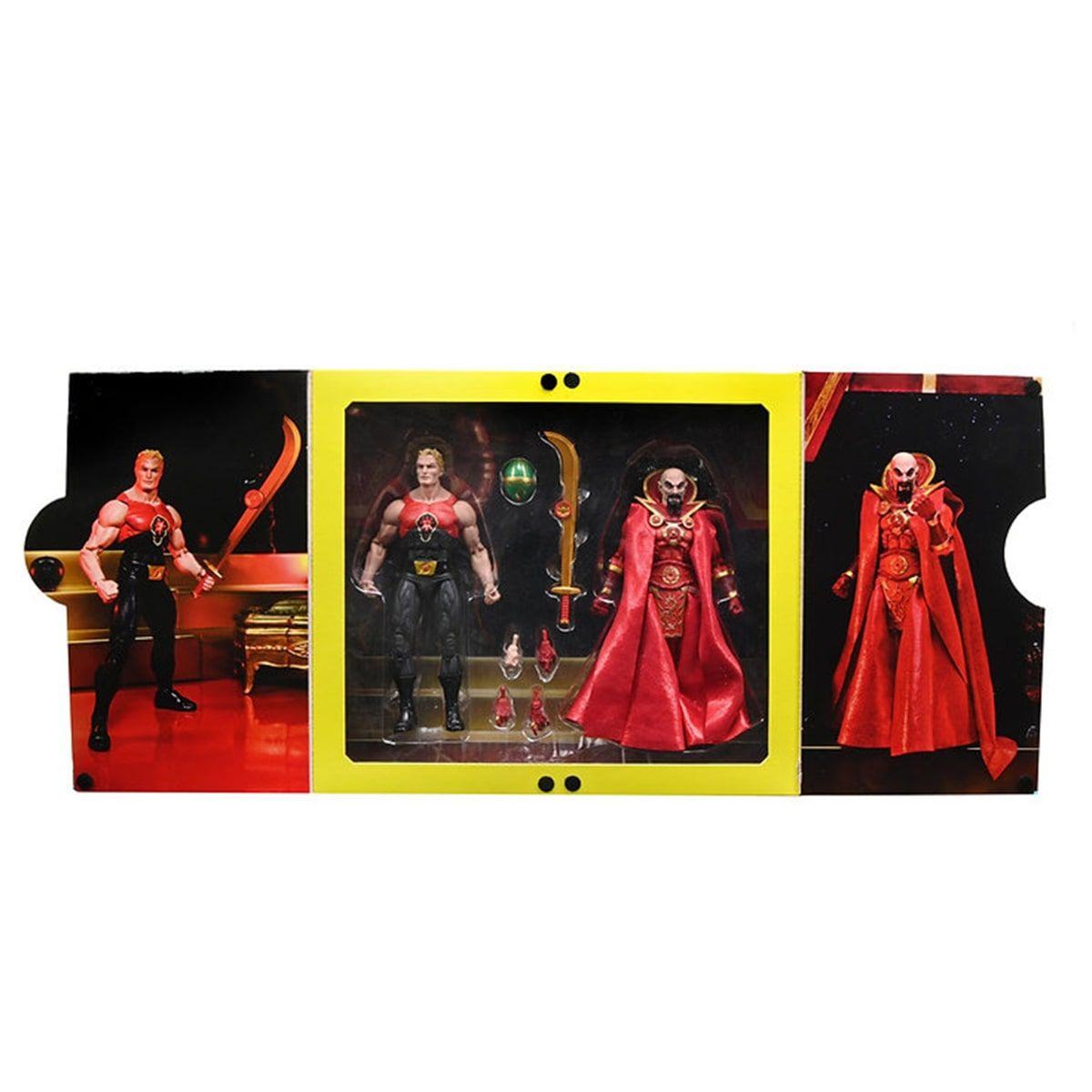 KING FEATURES FLASH GORDON & MING SDCC 2021 2PACK ACTION Figura Frikytopia