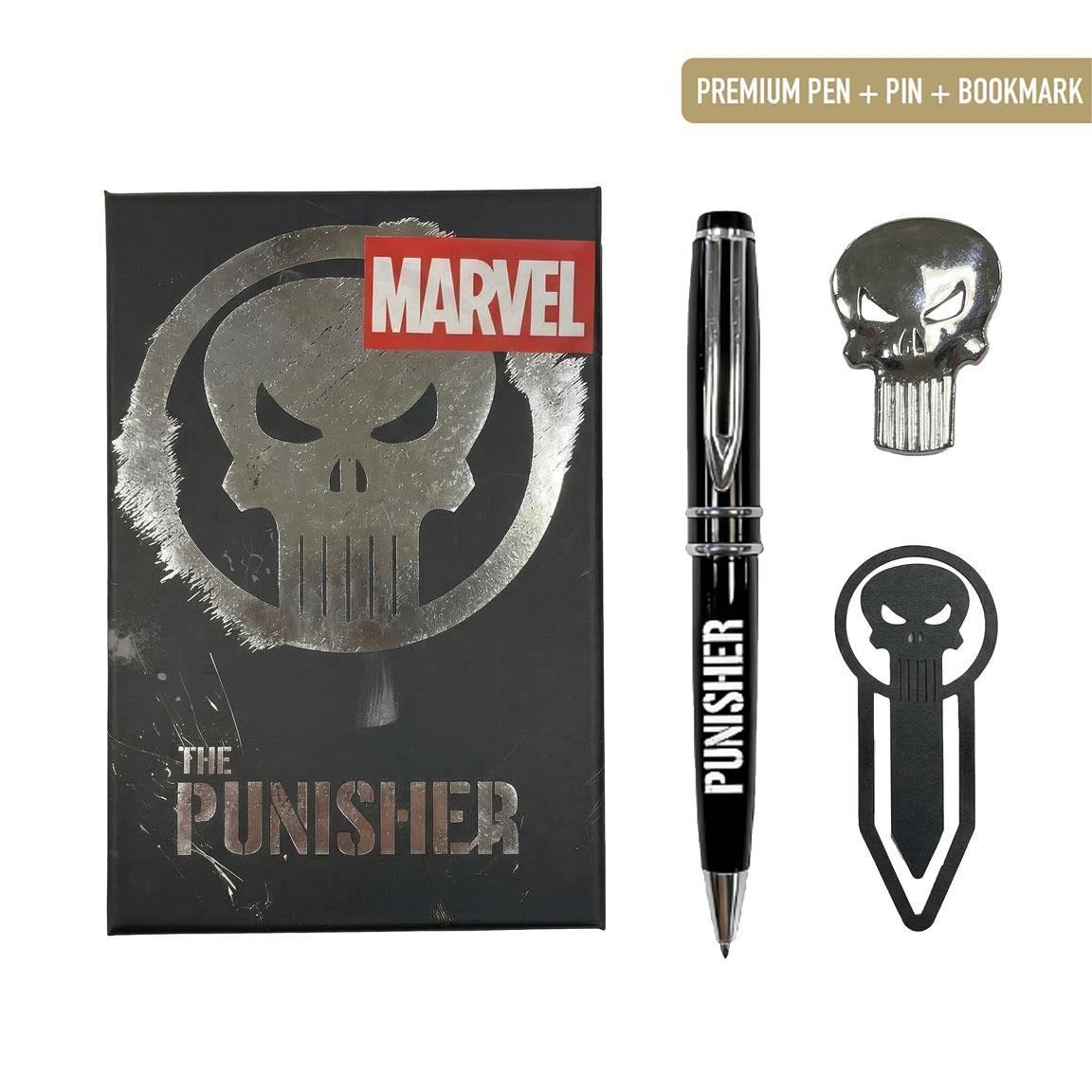 PUNISHER Bolígrafo BOOKMARK GIFT SET