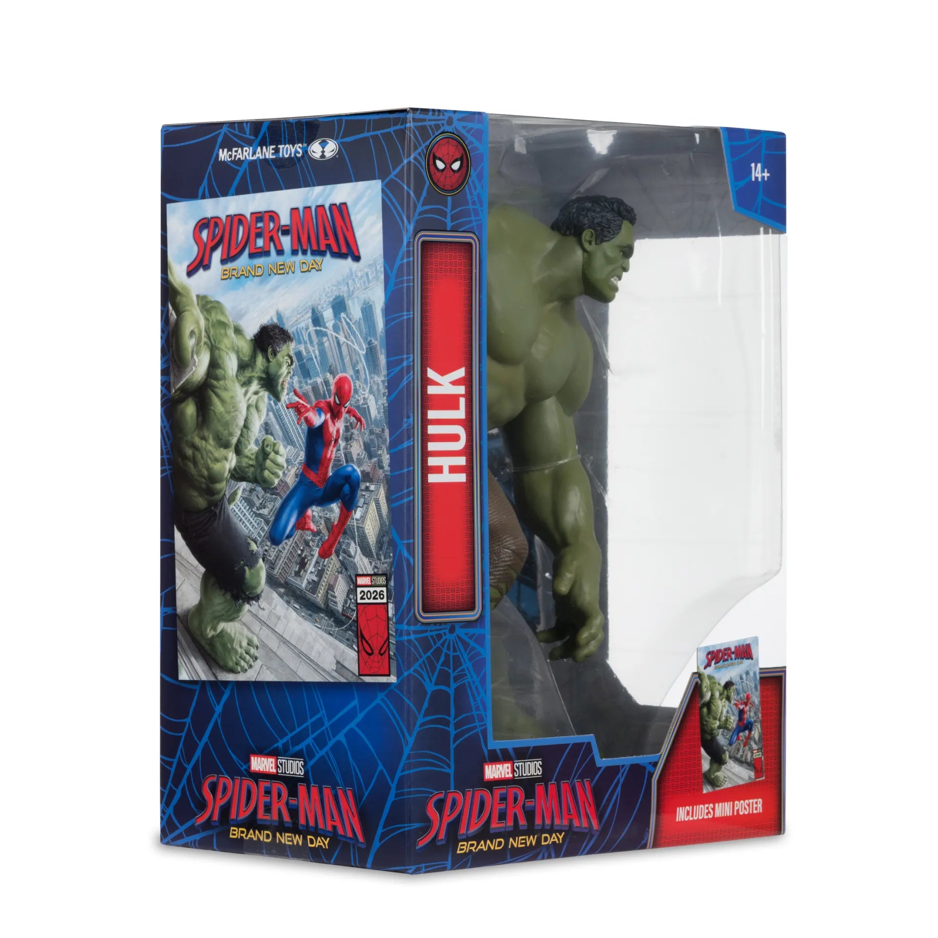 MARVEL STUDIOS COLL 1:6 WV1 SPIDER-MAN BRAND NEW DAY SAVAGE HULK Figura
