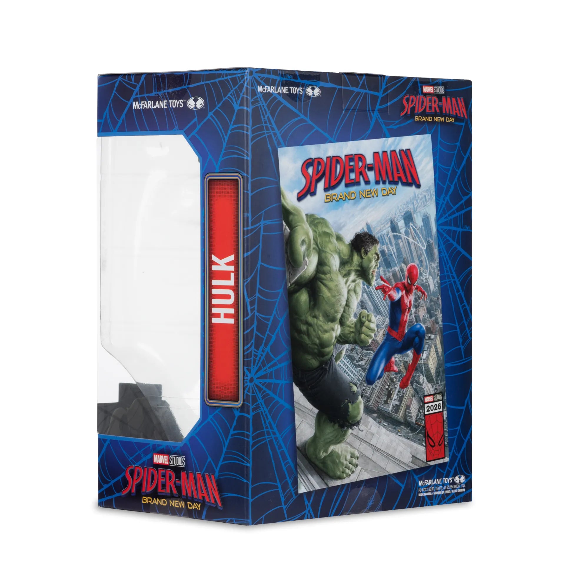 MARVEL STUDIOS COLL 1:6 WV1 SPIDER-MAN BRAND NEW DAY SAVAGE HULK Figura