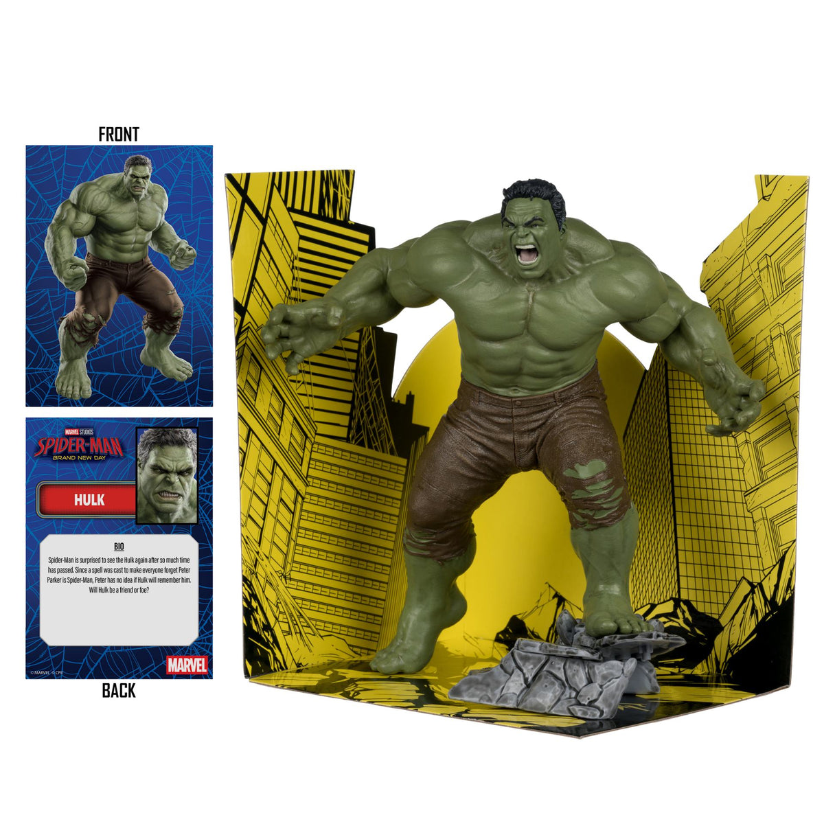 Spider-Man: Brand New Day (2026) Marvel Studios Estatua 1/10 Hulk 18 cm