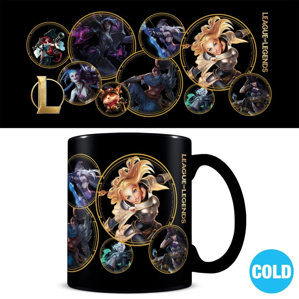 LEAGUE OF LEGENDS CHAMPIONS HEAT CHANGE Taza