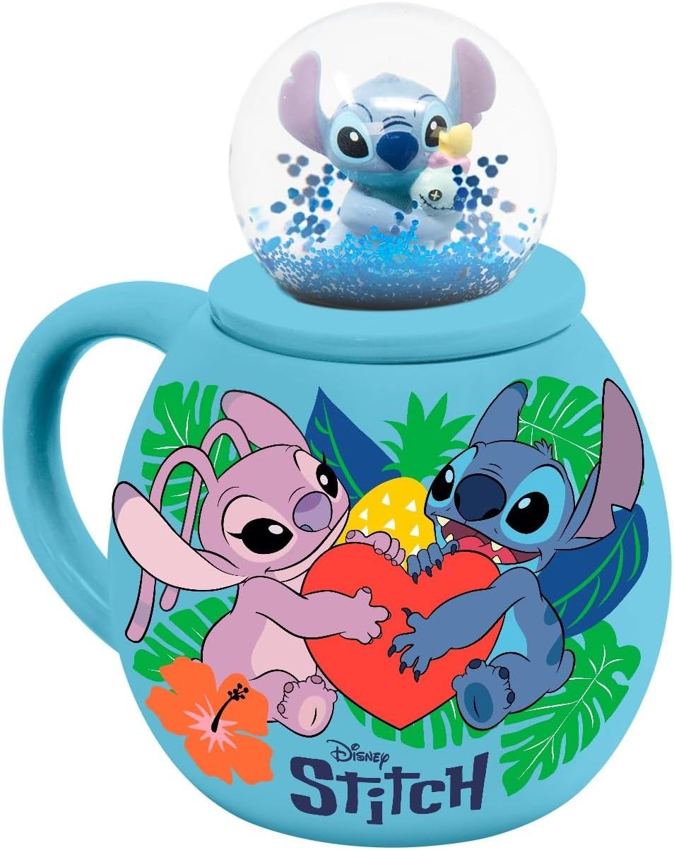 LILO & STITCH LOVE SNOWGLOBE Taza