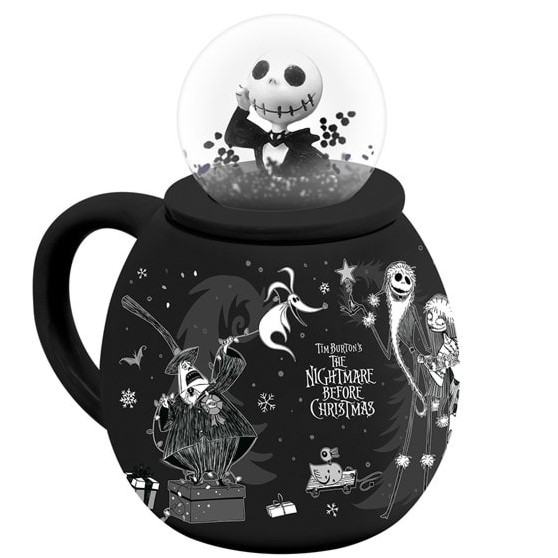 NIGHTMARE BEFORE CHRISTMAS CELEBRATE SNOWGLOBE Taza