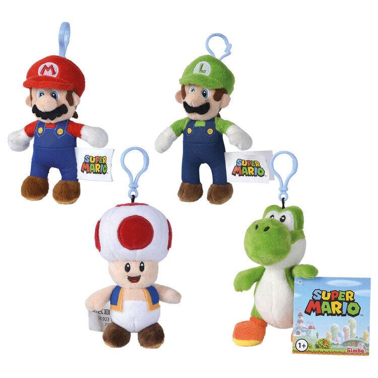 SUPER MARIO PELUCHE Llavero DISPLAY (12)