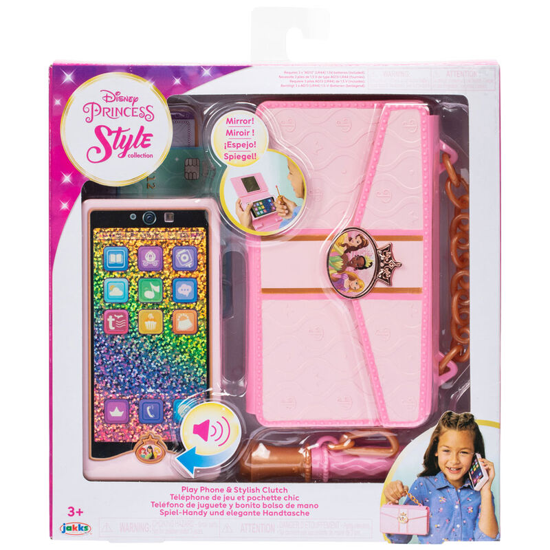 Set bolso telefono movil Princesas Disney Frikytopia