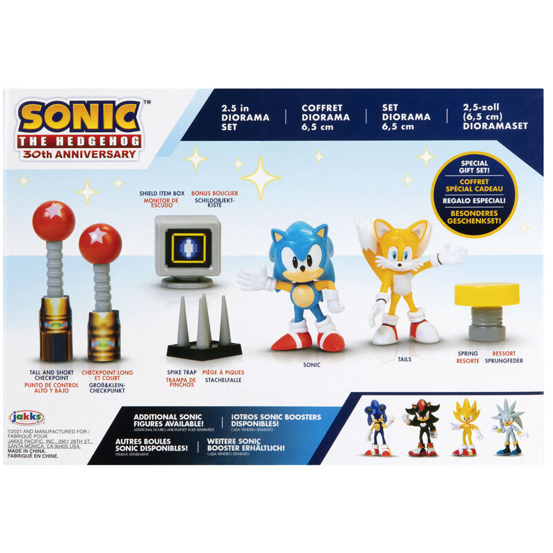 Blister diorama Sonic The Hedgehog