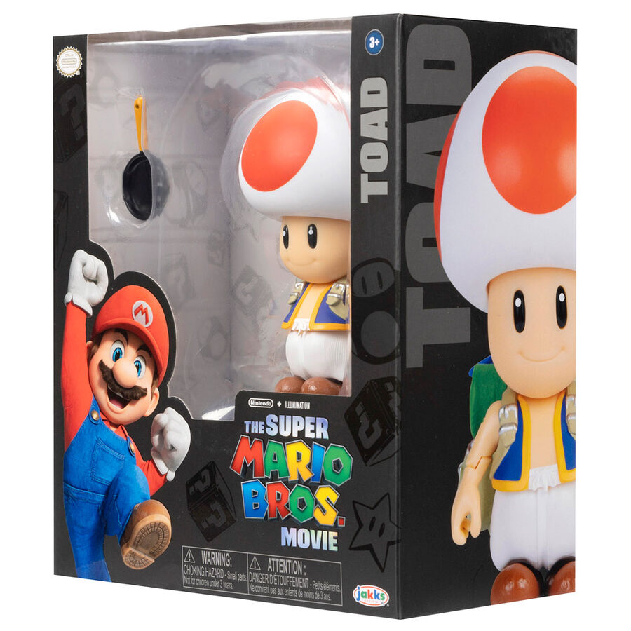 Super Mario Bros La pelicula Figura Toad 13 cm