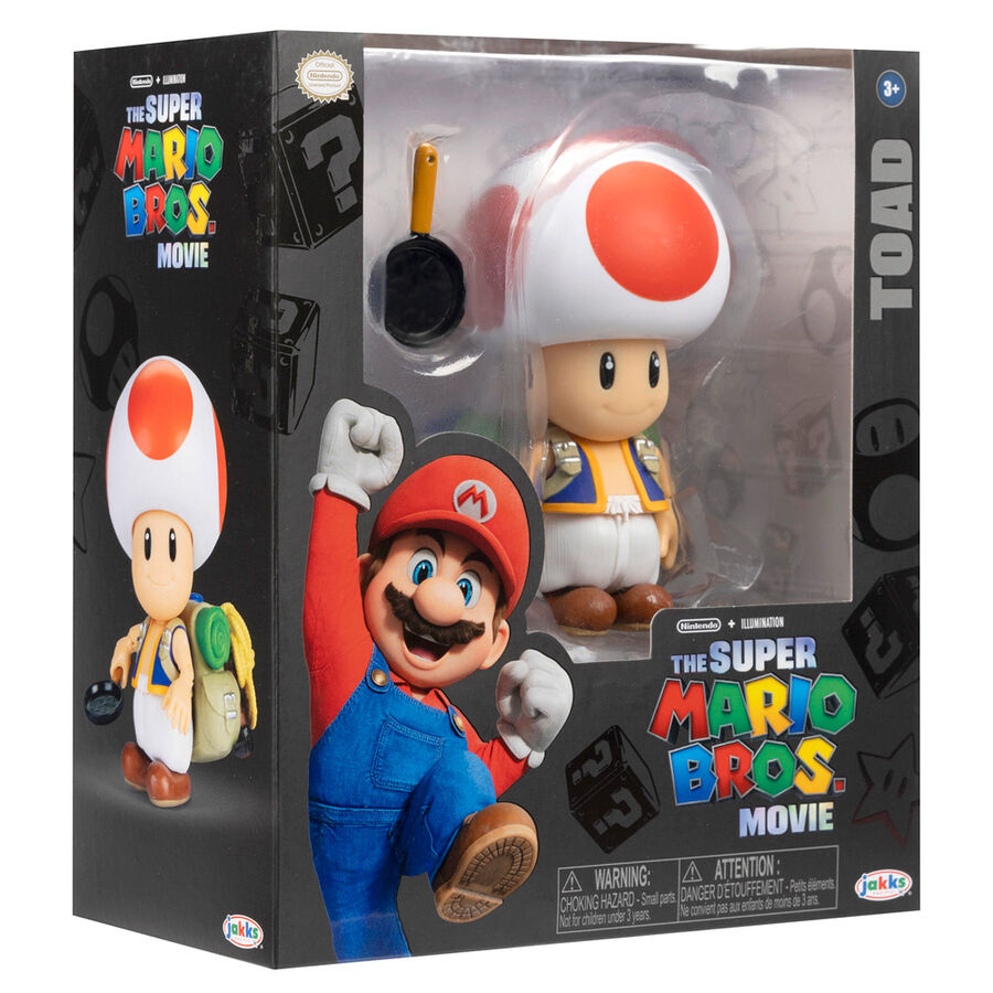 Super Mario Bros La pelicula Figura Toad 13 cm
