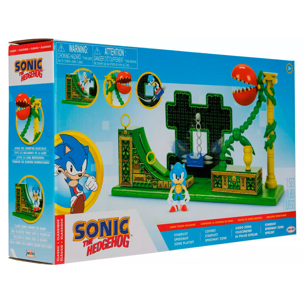 Playset Zona de velocidad Sonic the Hedgehog Frikytopia