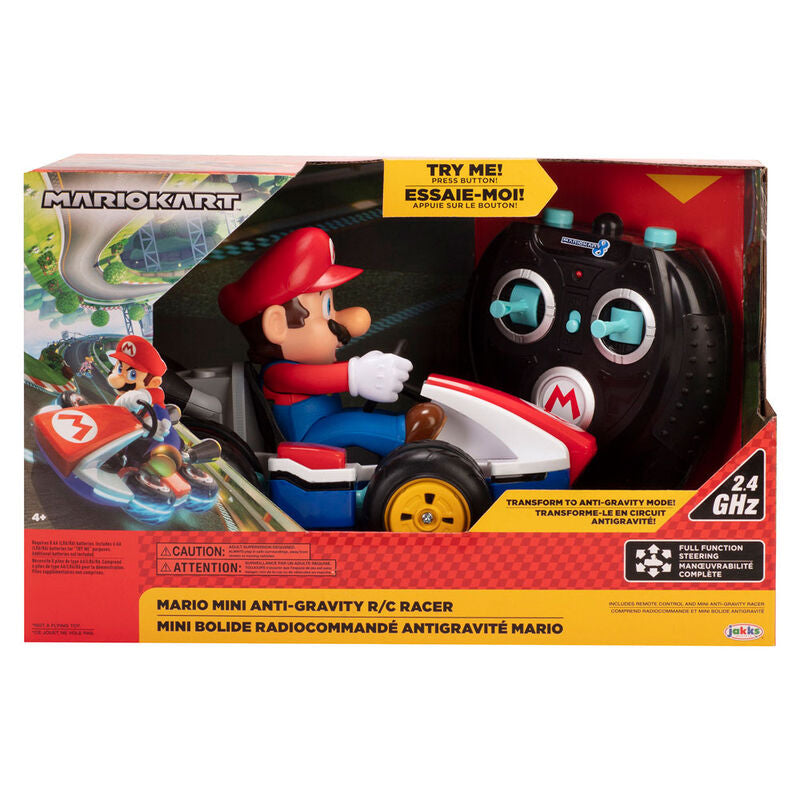 Coche Mini RC Racer Mario Kart Nintendo radio control Frikytopia