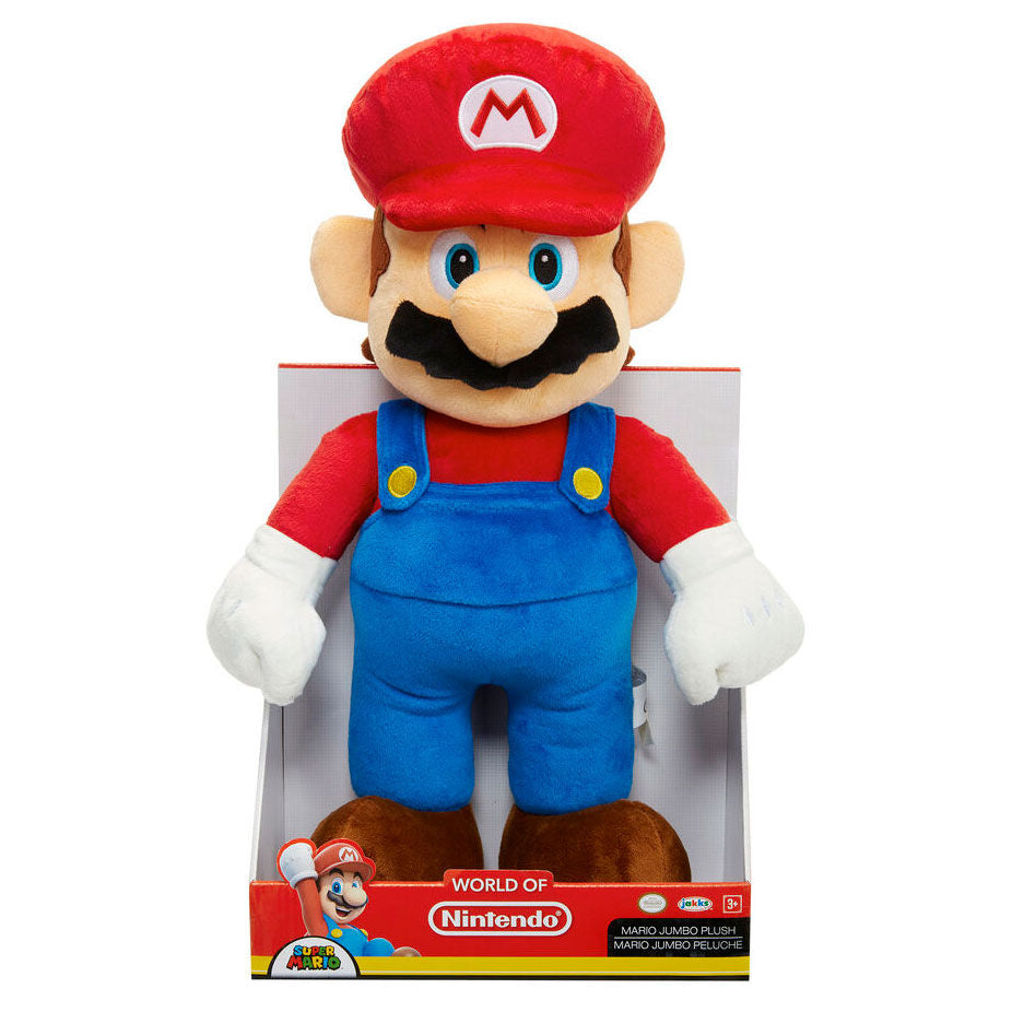 Peluche Jumbo Super Mario Nintendo 50cm Frikytopia