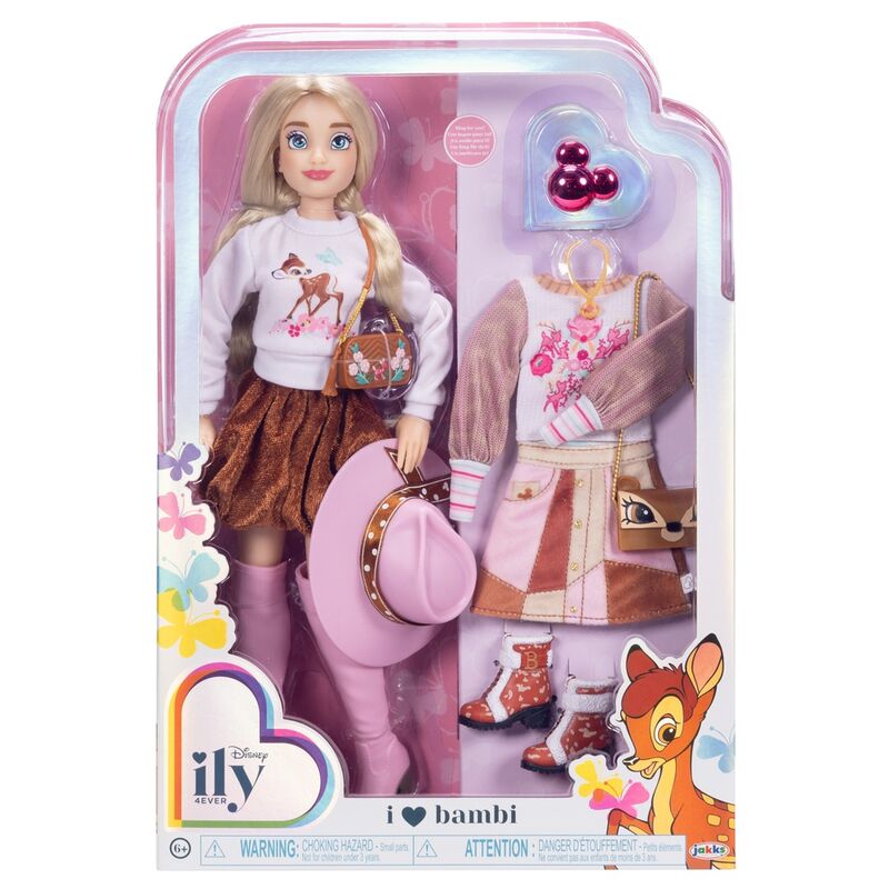 Muñeca Fashion Doll Bambi Disney ily 4Ever 28cm Frikytopia