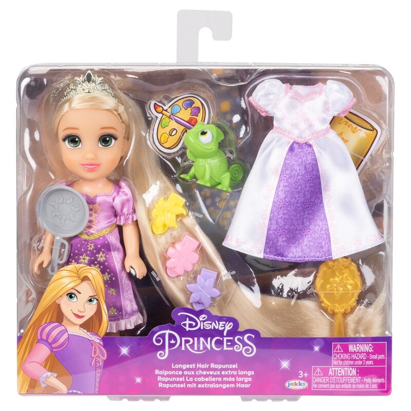 Muñeca Rapunzel Disney 15cm Frikytopia