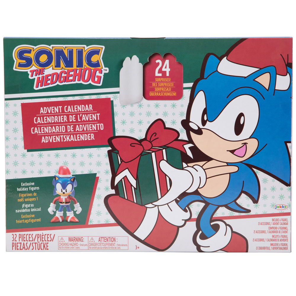 Calendario Adviento Sonic The Hedgehog Frikytopia