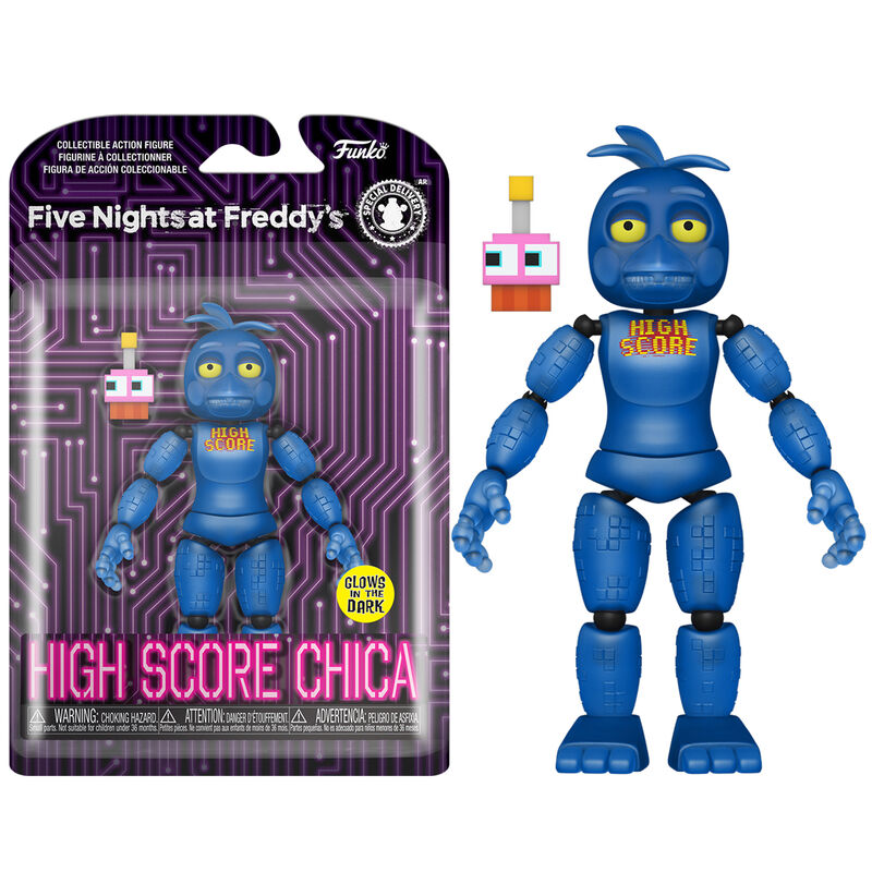 Figura Action Five Nights at Freddys High Score Chica Frikytopia