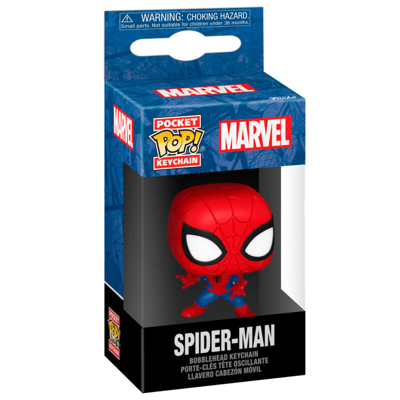 Llavero Pocket POP Marvel Spider-Man Classics Frikytopia