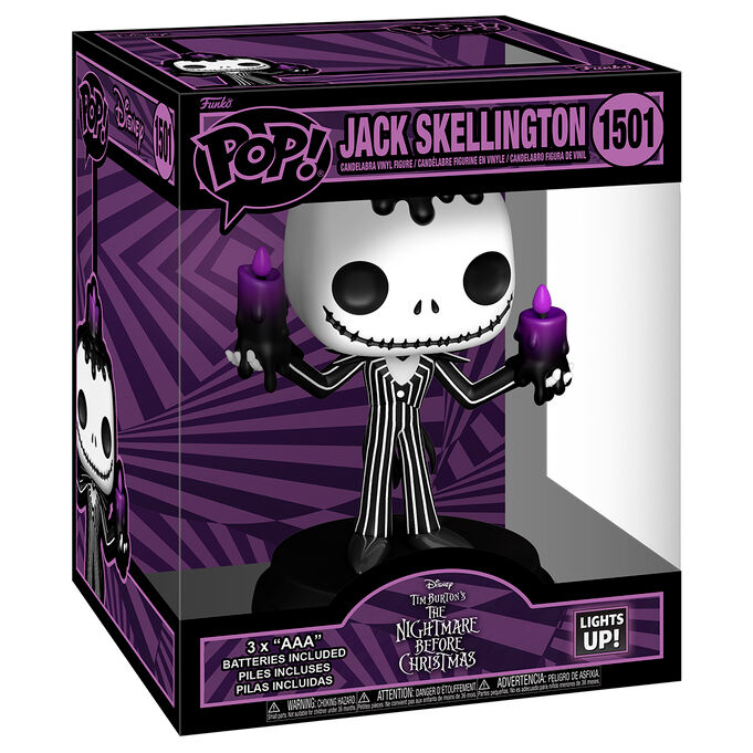 Nightmare Before Christmas Oversized POP Vinyl Figura Jack SFX 15cm