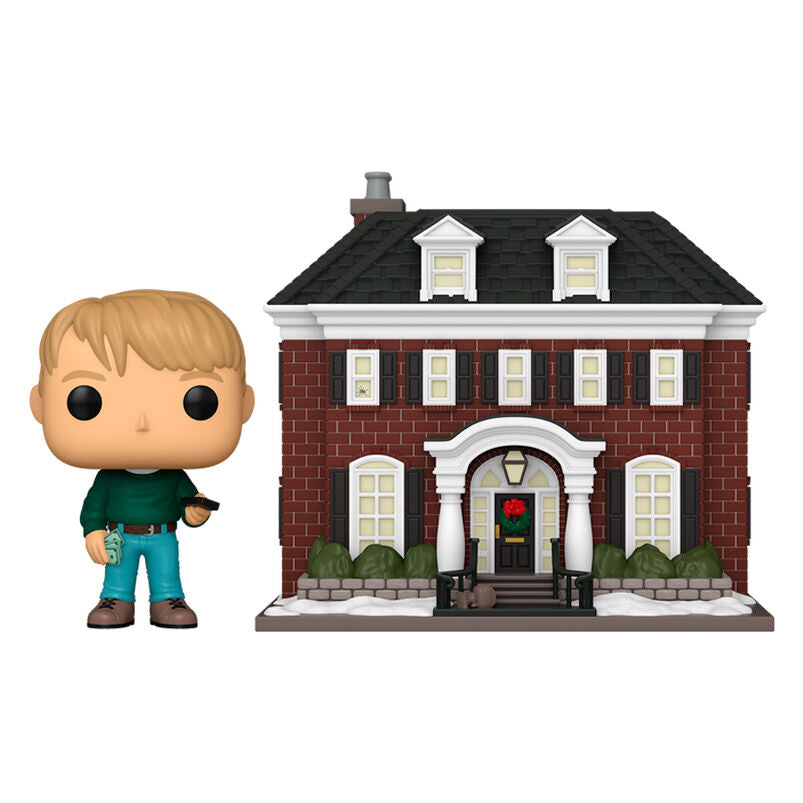 Solo en casa POP Town Vinyl Figura Kevin con McCallister Home 9cm