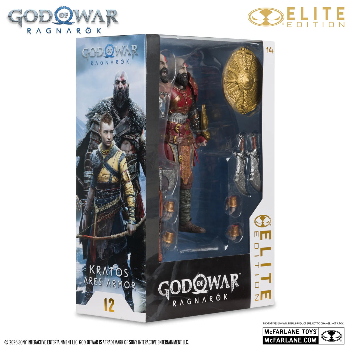 God of War McFarlane Elite Edition Figura Kratos 18 cm