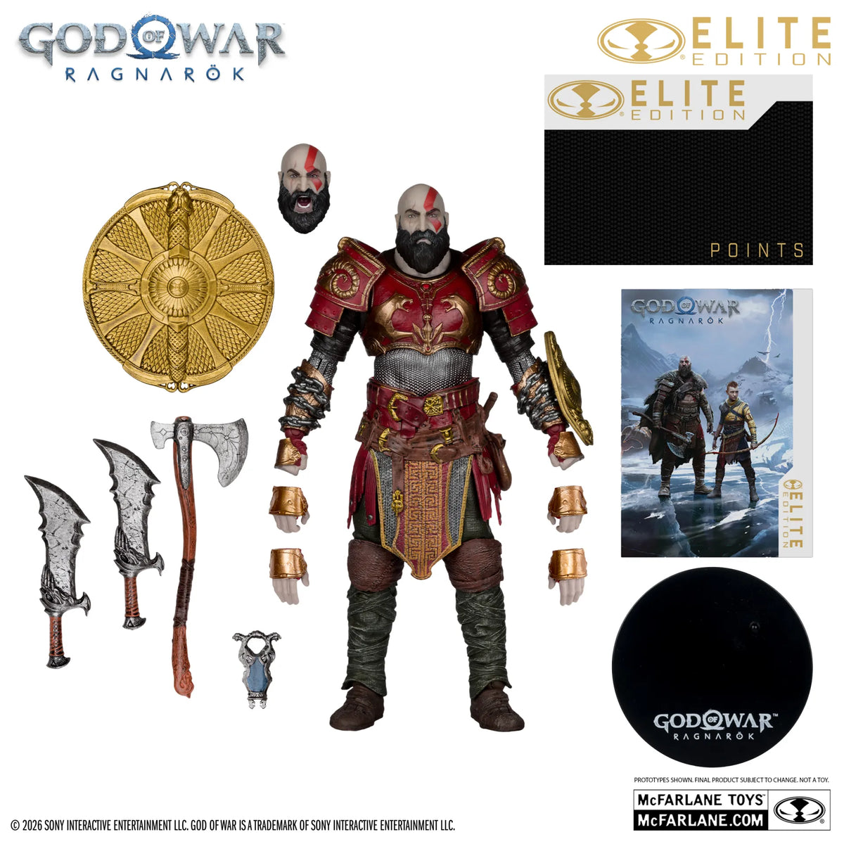 God of War McFarlane Elite Edition Figura Kratos 18 cm