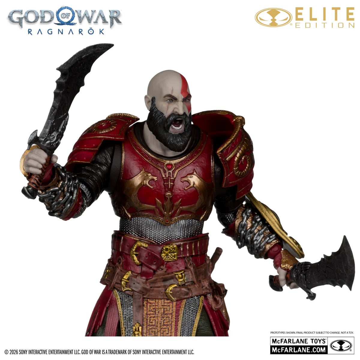 God of War McFarlane Elite Edition Figura Kratos 18 cm
