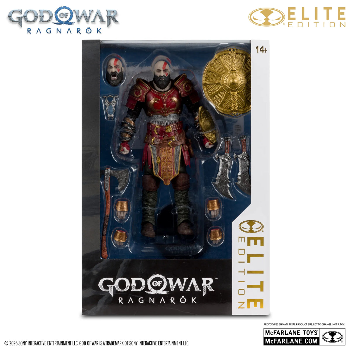 God of War McFarlane Elite Edition Figura Kratos 18 cm