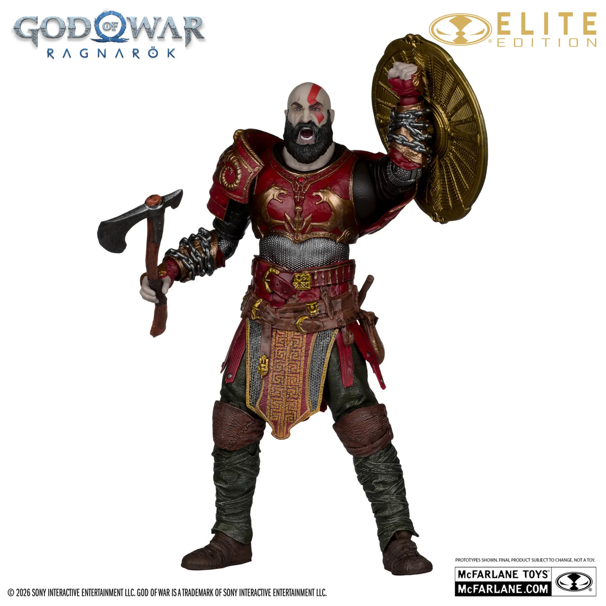 God of War McFarlane Elite Edition Figura Kratos 18 cm