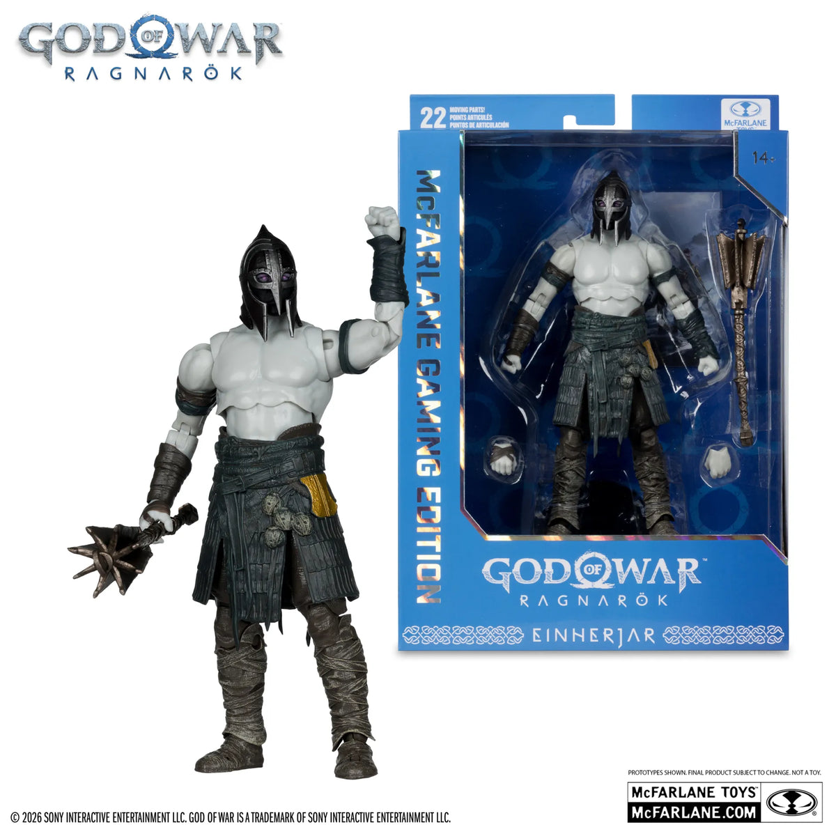 God of War Ragnarok Figura Einherjar 19 cm