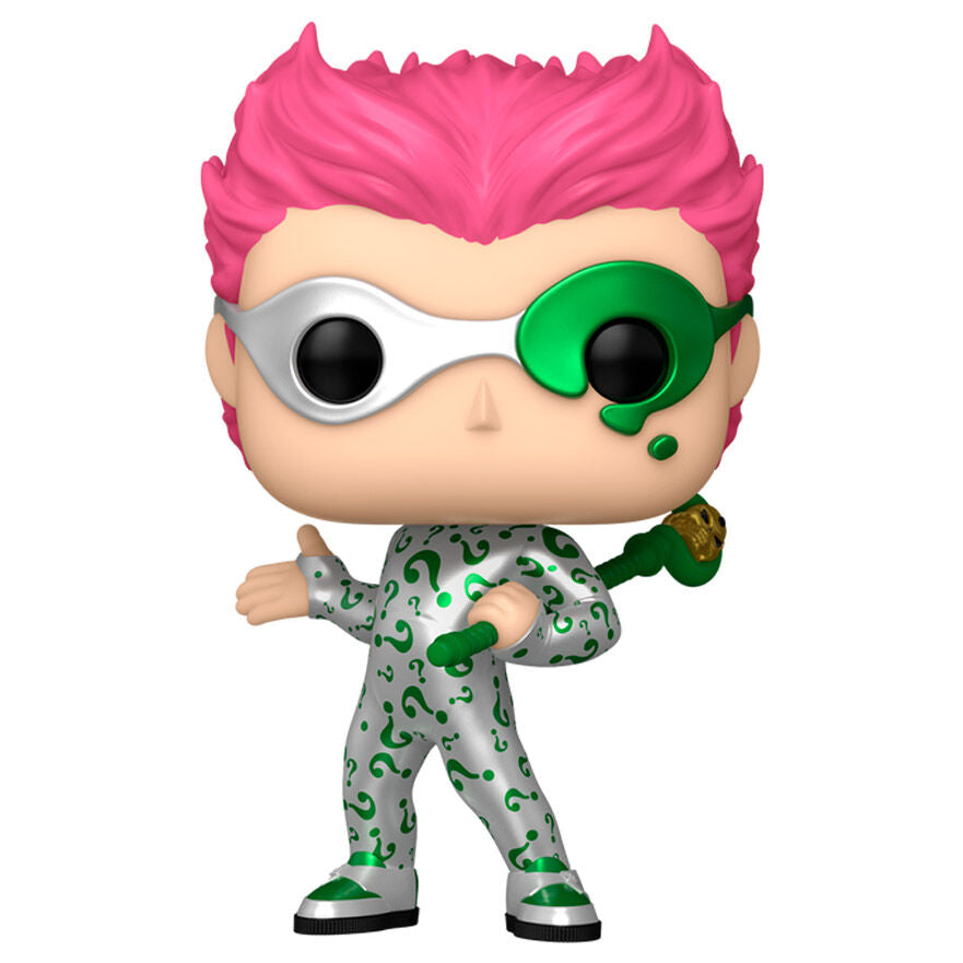 Batman 85th Anniversary Figura POP Movies Vinyl The Riddler MT 9cm