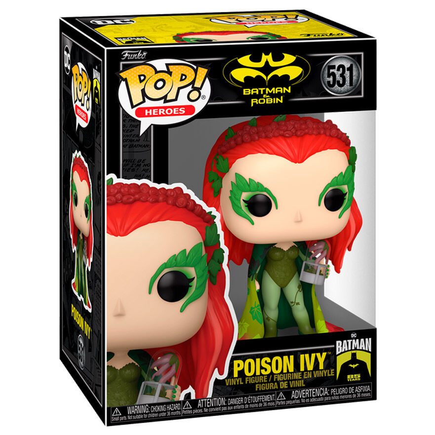 Figura POP DC Comics Batman y Robin Poison Ivy Frikytopia