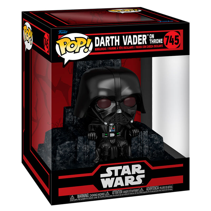 Figura POP Deluxe Star Wars Darth Vader on Throne Frikytopia