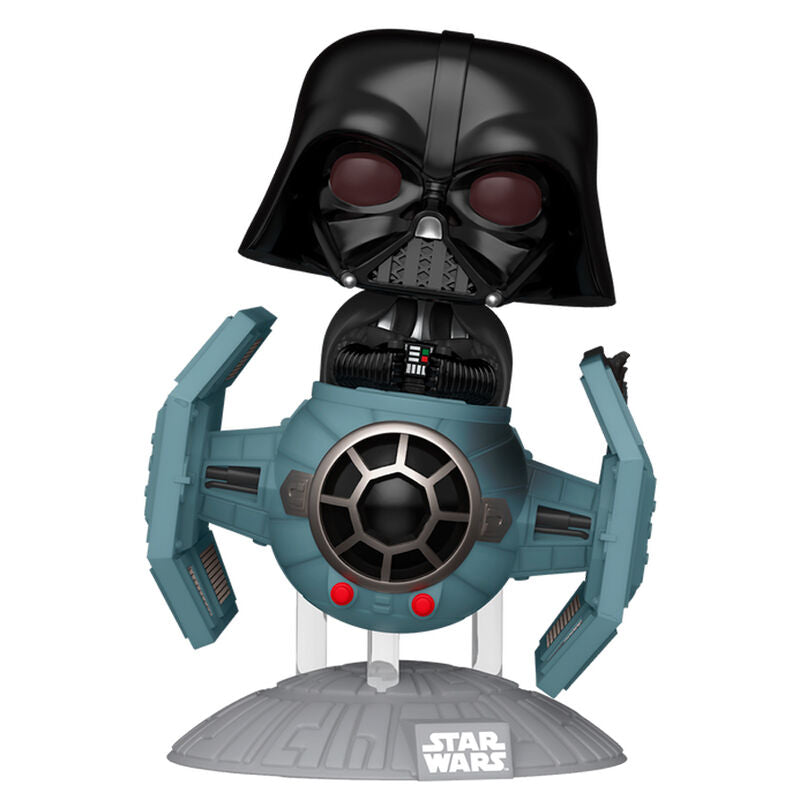 Star Wars Dark Side POP Rides Deluxe Vinyl Figura TIE Advanced x1 con Vader