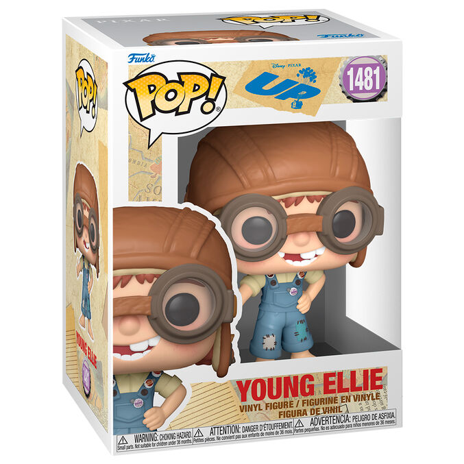 Up! 2 Figura POP Movies Vinyl Young Ellie 9cm