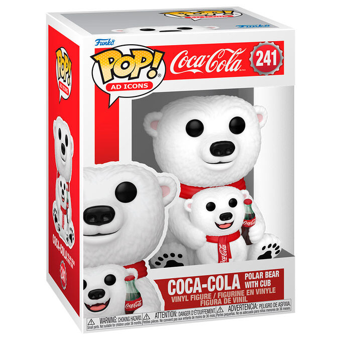 Coca-Cola POP Buddy Movies Vinyl Figura Bear Cub 9cm