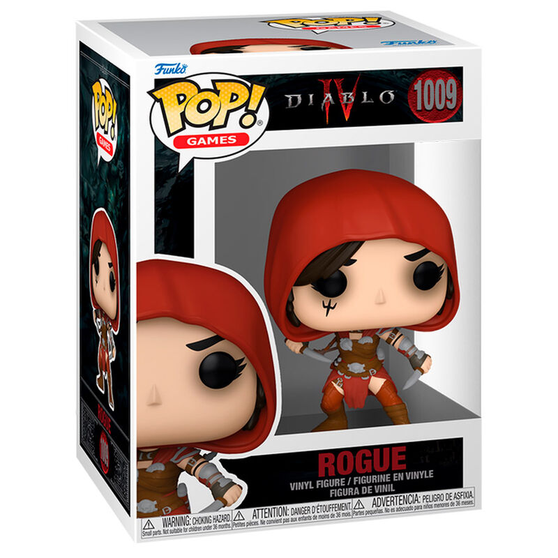 Diablo 4 POP Games Vinyl Figura Rogue 9cm