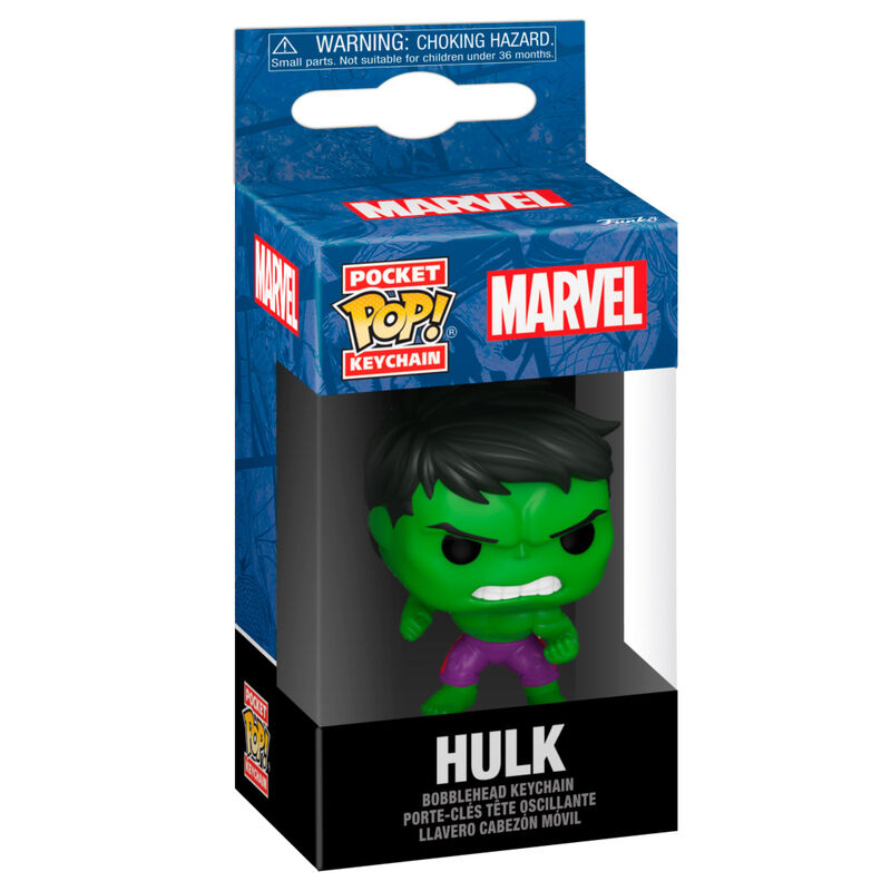 Llavero Pocket POP Marvel Hulk Classics Frikytopia
