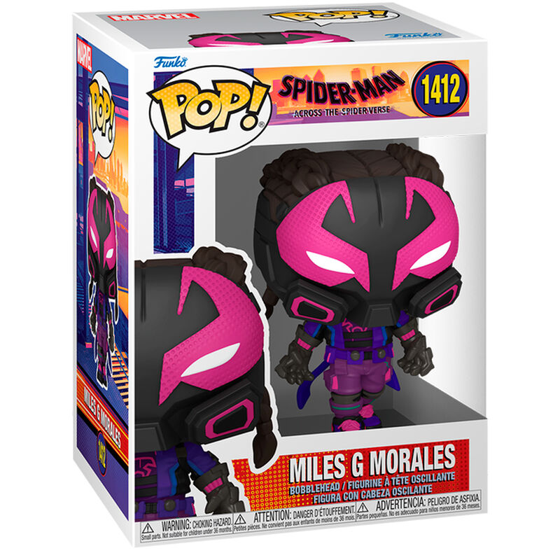 Spiderman Across the Spider-Verse POP Vinyl Figura Prowler 9cm